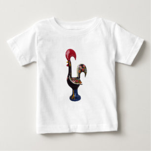 Portuguese Lucky Rooster Baby T-Shirt