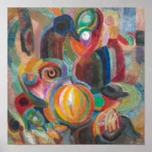 Portuguese Market Sonia Delaunay Poster
