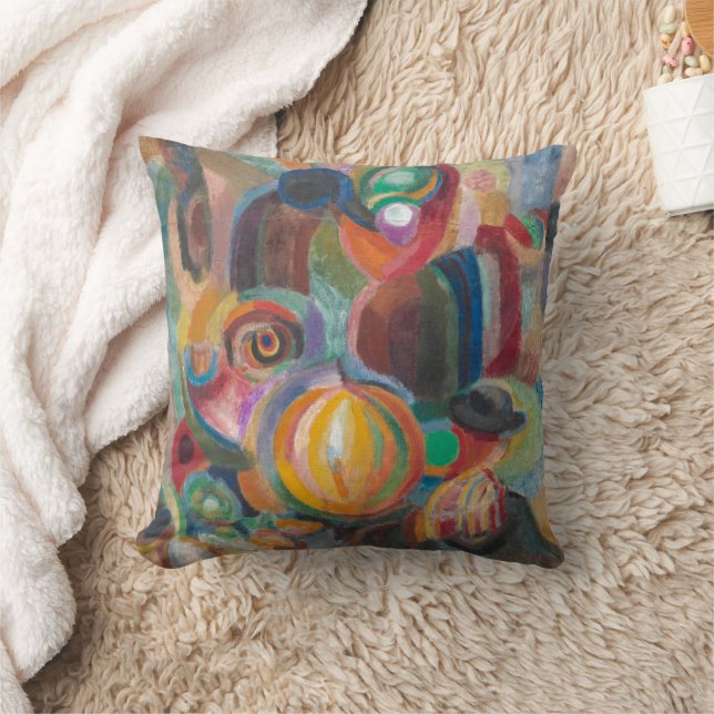 Portuguese Market | Sonia Delaunay-Terk | Cushion (Blanket)