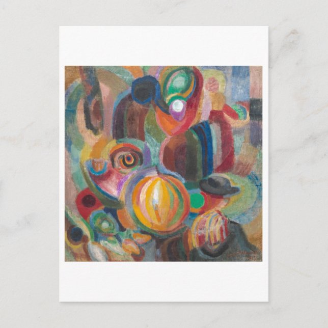 Portuguese Market | Sonia Delaunay-Terk | Postcard (Front)