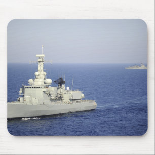 Portuguese navy frigate NRP Bartolomeu Dias Mouse Mat