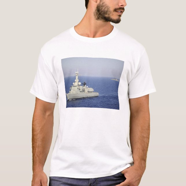 Portuguese navy frigate NRP Bartolomeu Dias T-Shirt (Front)