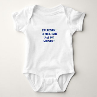 Portuguese "Pai" baby bodysuit