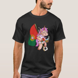 Portuguese Party Unicorn T-Shirt
