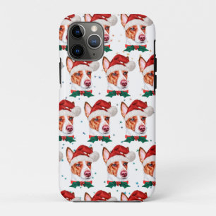 Portuguese Podengo Dog Breed Christmas Stars iPhone 11 Pro Case