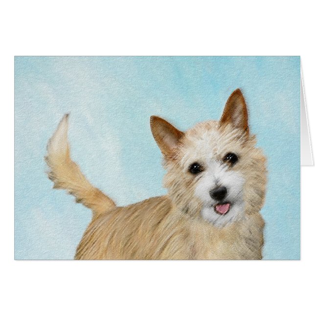 Portuguese Podengo Pequeno Painting - Original Art (Front Horizontal)