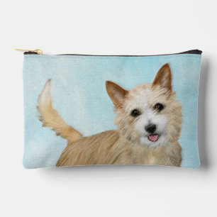 Portuguese Podengo Pequeno Painting Original Art Accessory Pouch