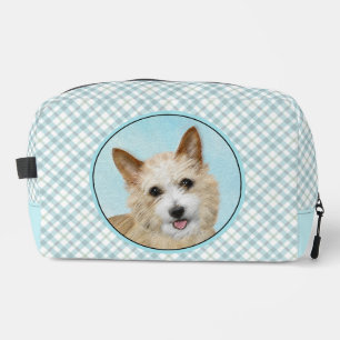 Portuguese Podengo Pequeno Painting Original Art Dopp Kit