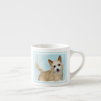 Portuguese Podengo Pequeno Painting - Original Art Espresso Cup