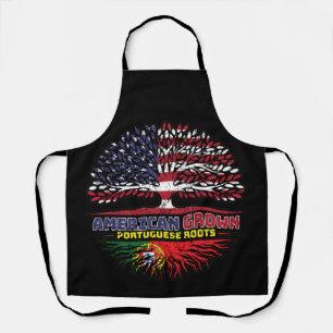 Portuguese Portugal US American USA United States Apron