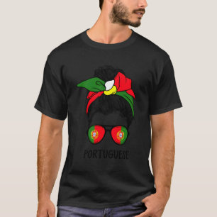 Portuguese Portuguese Heritage Portugal Flag T-Shirt