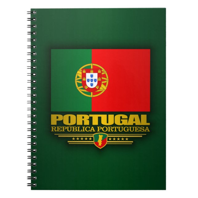 Portuguese Pride Notebook (Front)