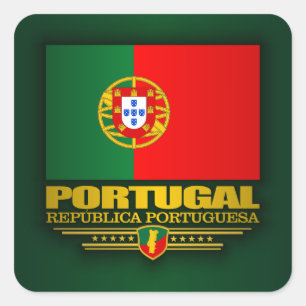 Portuguese Pride Square Sticker