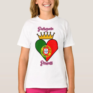 Portuguese Princess Girls Ruffle T-Shirt