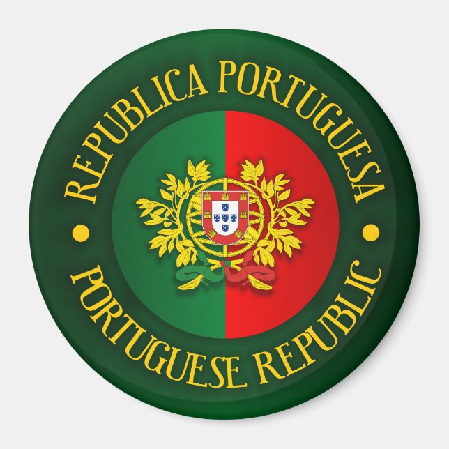 Portuguese Republic Magnet (Front)