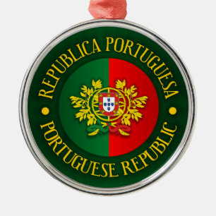 Portuguese Republic Metal Tree Decoration