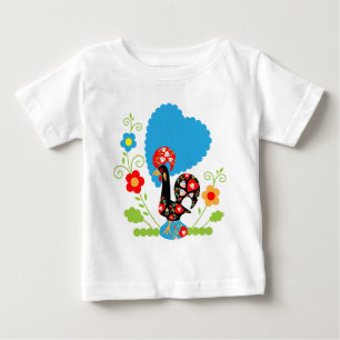 Portuguese Rooster Baby T-Shirt