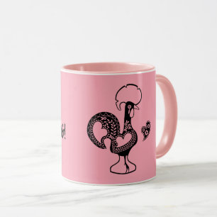 Portuguese Rooster Bom dia- Good morning quote Mug