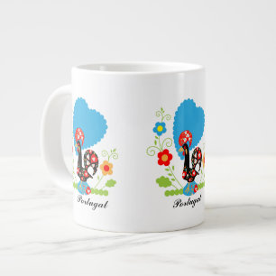 Portuguese Rooster Bone Jumbo Mug