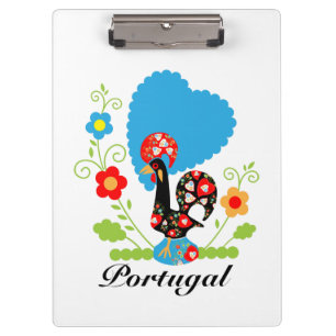 Portuguese Rooster Clipboard