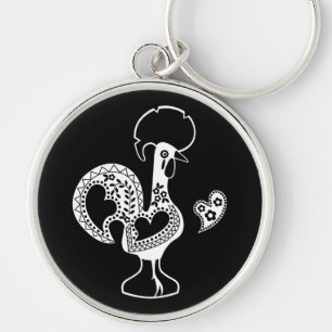 Portuguese Rooster Good Luck - Boa Sorte Key Ring