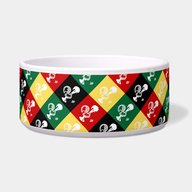 Portuguese Rooster of Barcelos colourful pattern (Front)