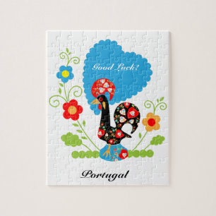 Portuguese Rooster of Luck Jigsaw Puzzle