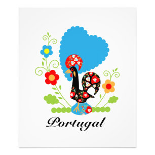 Portuguese Rooster Photo Print