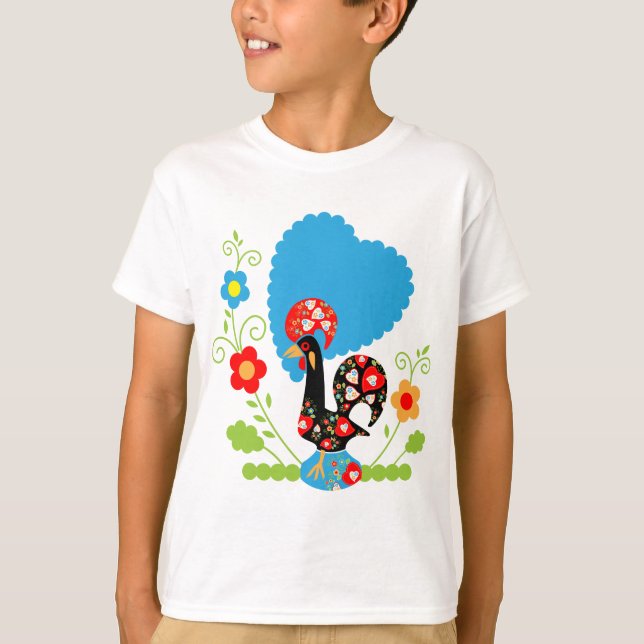 Portuguese Rooster T-Shirt (Front)
