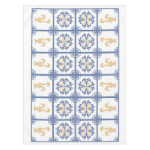 Portuguese rooster tablecloth