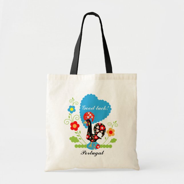 Portuguese Rooster Tote Bag (Front)