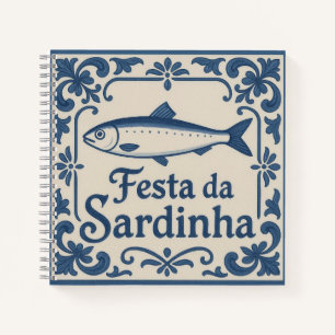 Portuguese Sardine - Spiral Notebook