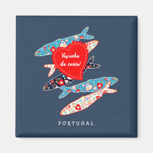 Portuguese sardines magnet