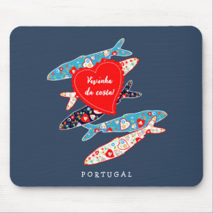 Portuguese sardines mouse mat