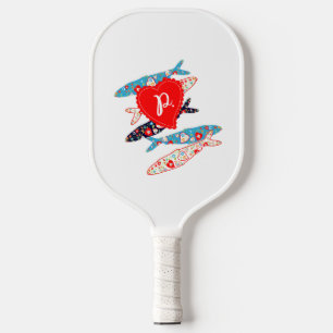 Portuguese sardines pickleball paddle