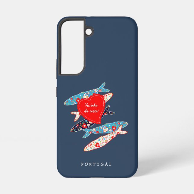 Portuguese sardines samsung galaxy s22 case (Back)