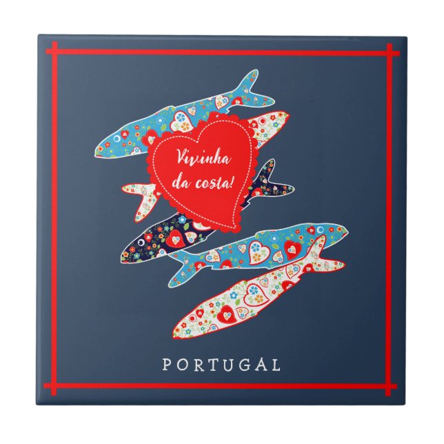 Portuguese sardines tile (Front)