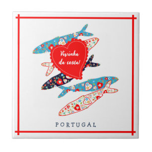 Portuguese sardines tile