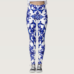 portuguese scrollwork leggings