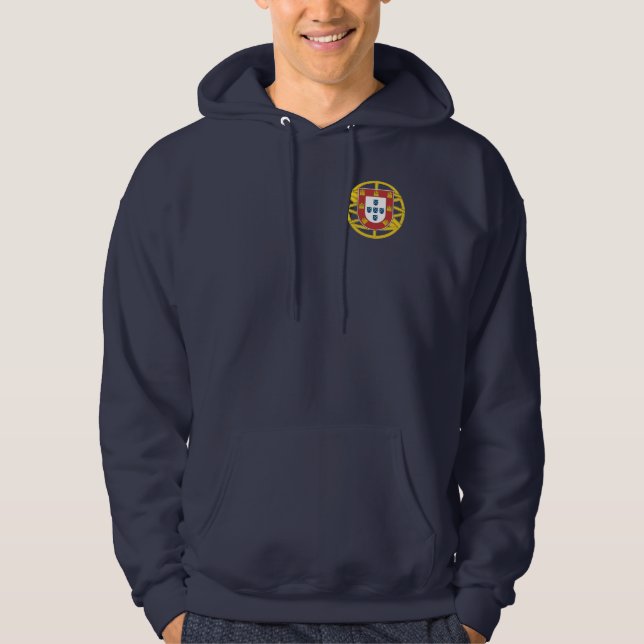 Portuguese shield hoodie (Front)