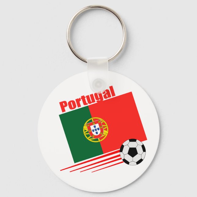 Portuguese Soccer Team Key Ring (Front)