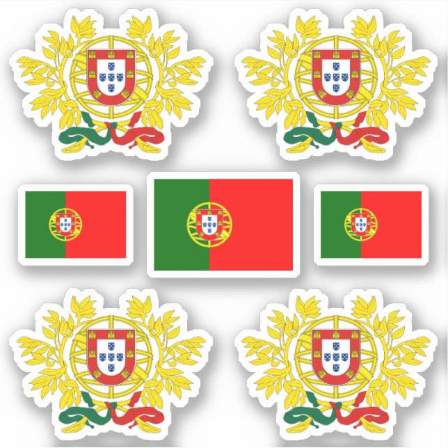 Portuguese state symbols / coat of arms and flag (Front)