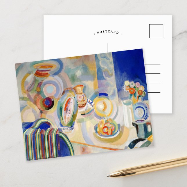 Portuguese Still Life | Robert Delaunay Postcard (Creator Uploaded)