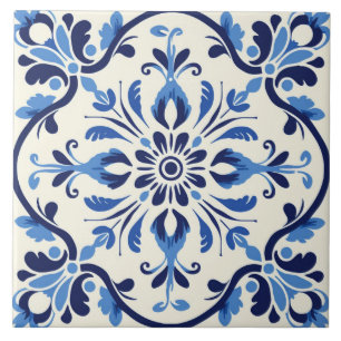 Portuguese style cute pattern  tile
