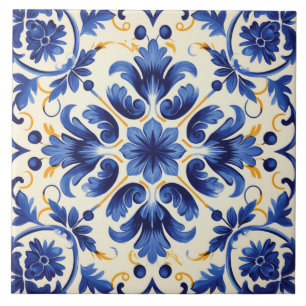 Portuguese style cute pattern  tile