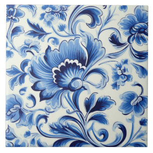 Portuguese style cute pattern  tile