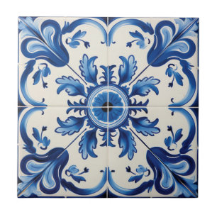 Portuguese style cute pattern tile