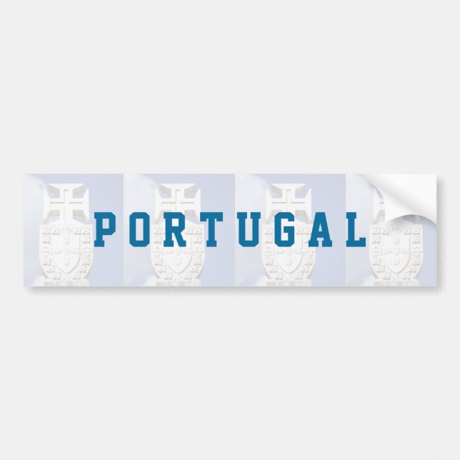 Portuguese symbology bumper sticker (Front)