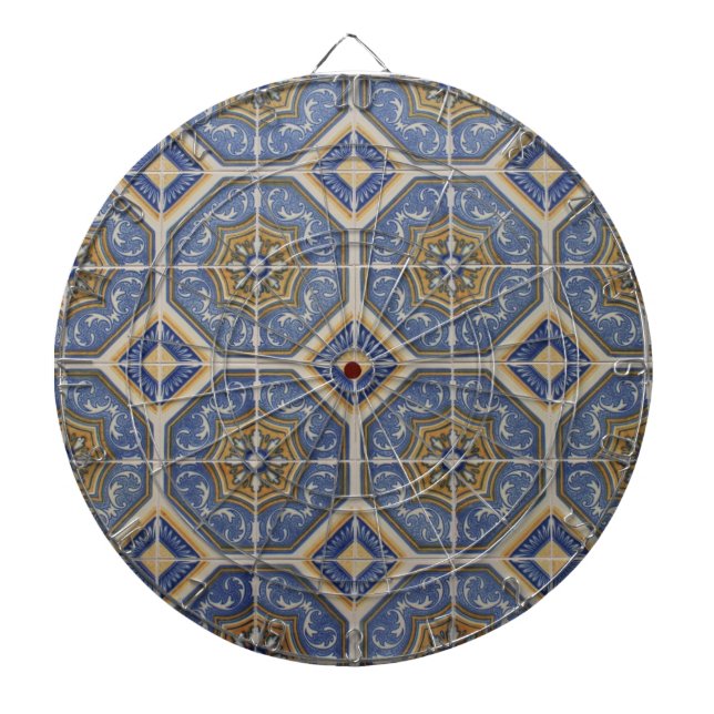 Portuguese tile dartboard (Front)