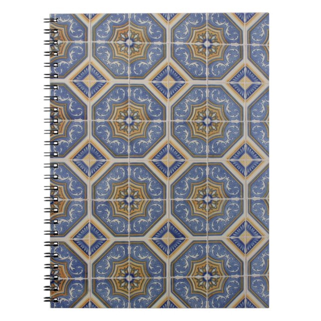 Portuguese tile notebook (Front)